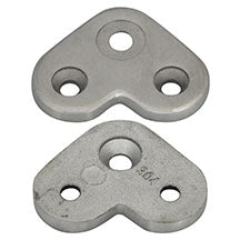 Stainless Steel Components - Flat Saddle 90 Deg. W/Screws (SS911)