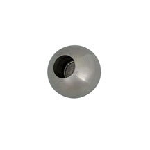 Ending Sphere For 1/2' Round Stainless 304 Satin (SS903)