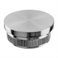 End Cap Flat For 42.4Mm Round Stainless 304 Satin (SS205)