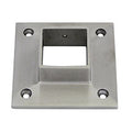 SS108 Square Wall Flange Base