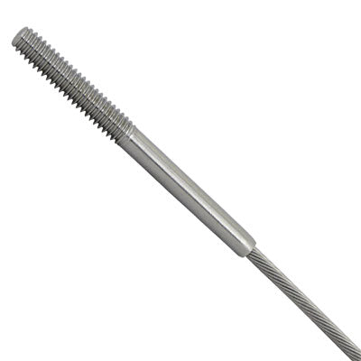 Stealth Stud For 1/8 Cable 2.70' Length #316 Stainless Steel (STUDSTEALTH)