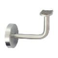 Stainless Steel (#304 Brushed) 80 Mm Reach Curved Saddle Handrail Bracket (IF456XS4)