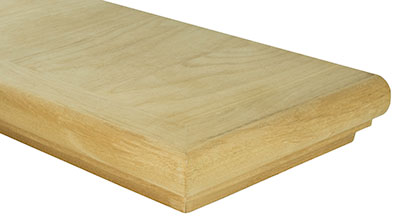 False Mitered Tread Cap RH (8171RH)