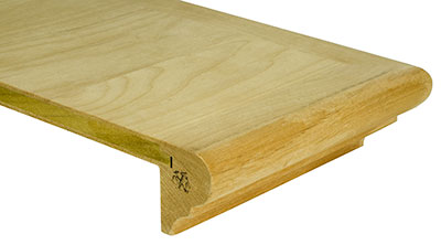 False Mitered Tread Cap RH (8171RH)