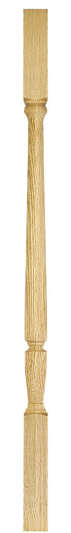 2005 Plain Wood Baluster ⋅ Stockbridge ⋅ Square Top ⋅ 1-3/4" Square Base