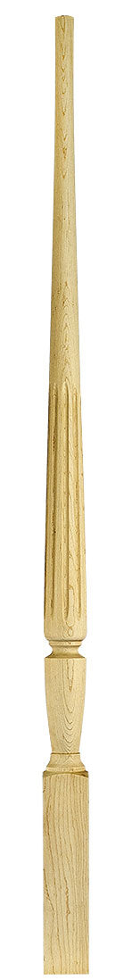 2005 Twist Wood Baluster ⋅ Stockbridge ⋅ Square Top ⋅ 1-3/4