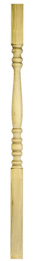 5005 Wood Baluster ⋅ Hampton ⋅ Square Top ⋅ 1-3/4" Square Base