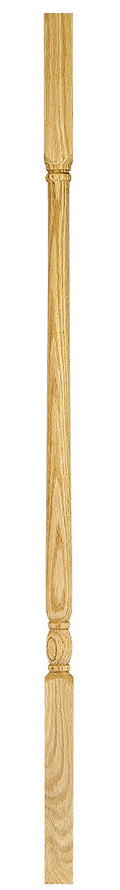 5141 Wood Baluster ⋅ Colonial ⋅ Square Top ⋅ 1-1/4" Square Base
