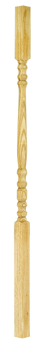 5205 Wood Baluster ⋅ Hampton ⋅ Square Top ⋅ 1-1/4
