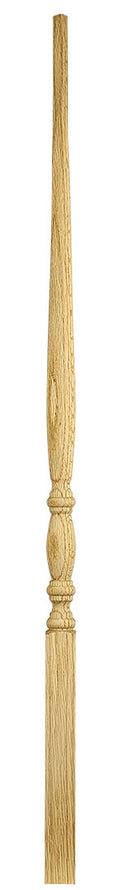 912 Wood Baluster ⋅ Bordeaux ⋅ Pin Top ⋅ 1-1/4" Square Base